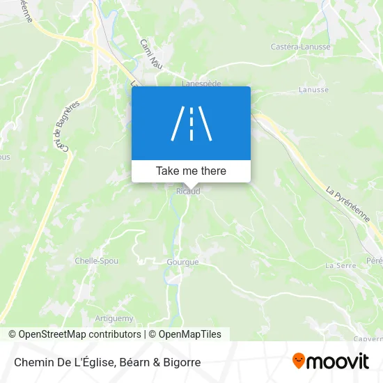 Chemin De L'Église map