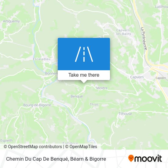 Chemin Du Cap De Benqué map