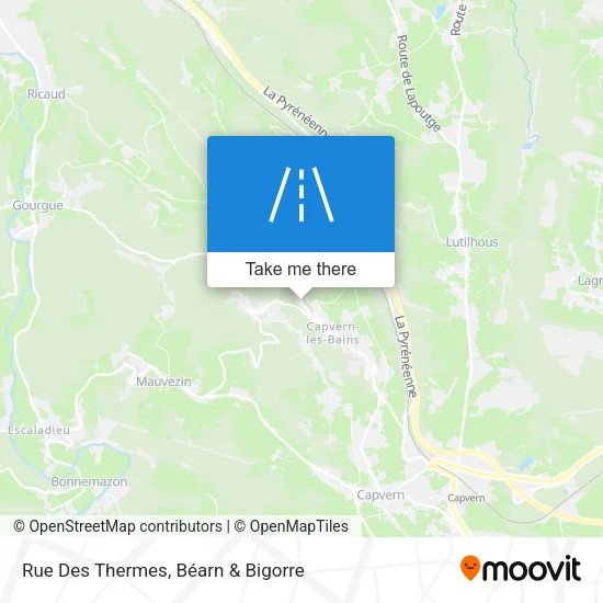 Rue Des Thermes map