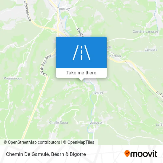 Chemin De Gamulé map