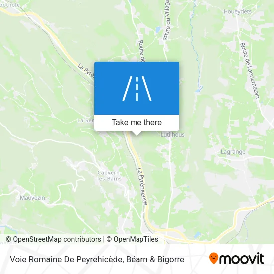 Voie Romaine De Peyrehicède map