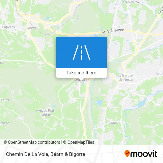 Chemin De La Voie map