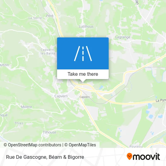 Rue De Gascogne map