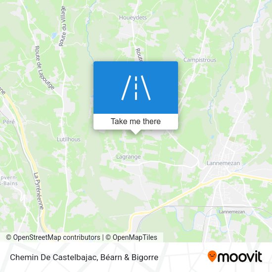 Chemin De Castelbajac map