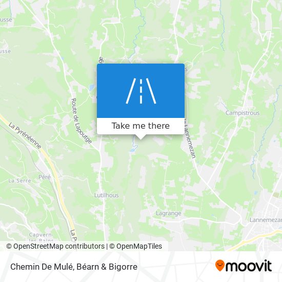Chemin De Mulé map