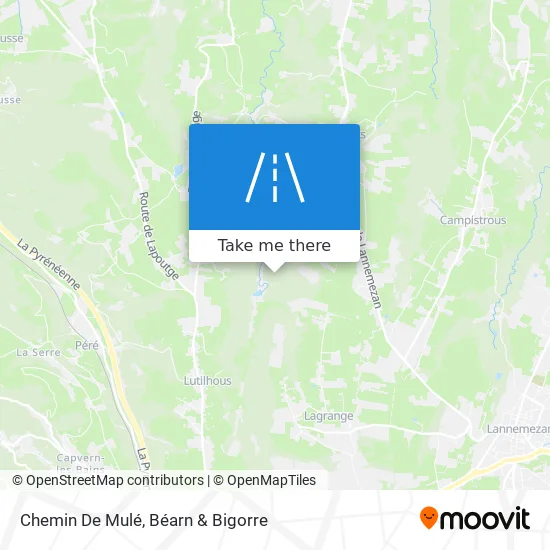 Chemin De Mulé map