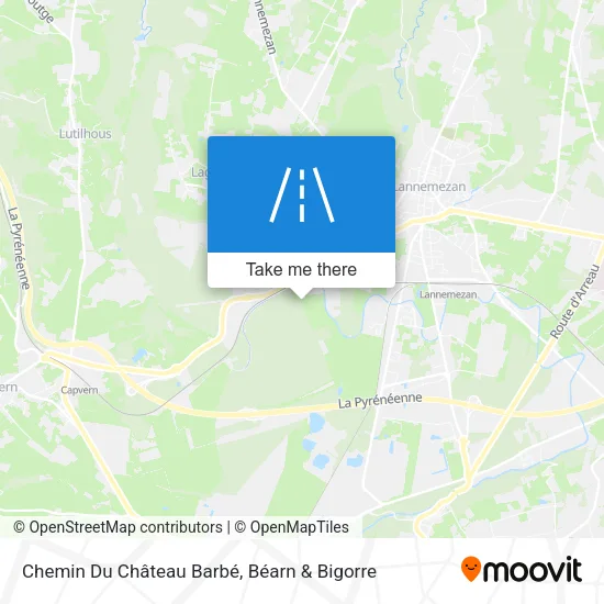 Chemin Du Château Barbé map