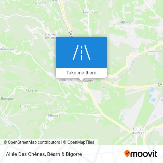 Allée Des Chênes map
