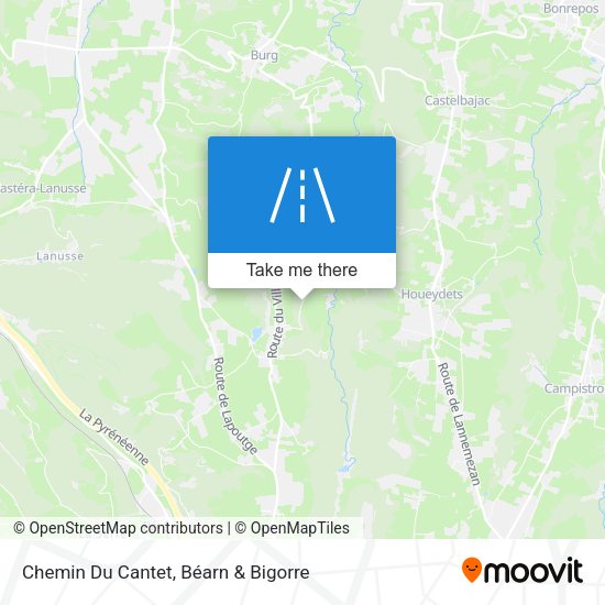 Chemin Du Cantet map