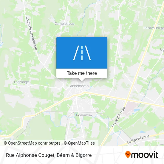 Rue Alphonse Couget map