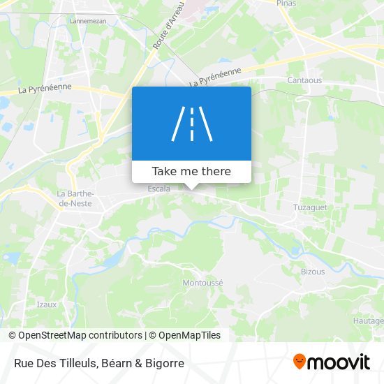 Rue Des Tilleuls map