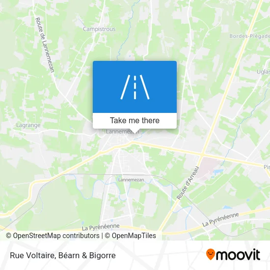 Rue Voltaire map