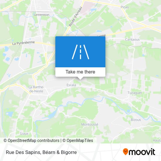 Rue Des Sapins map