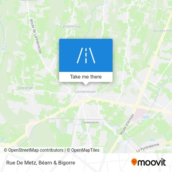 Rue De Metz map