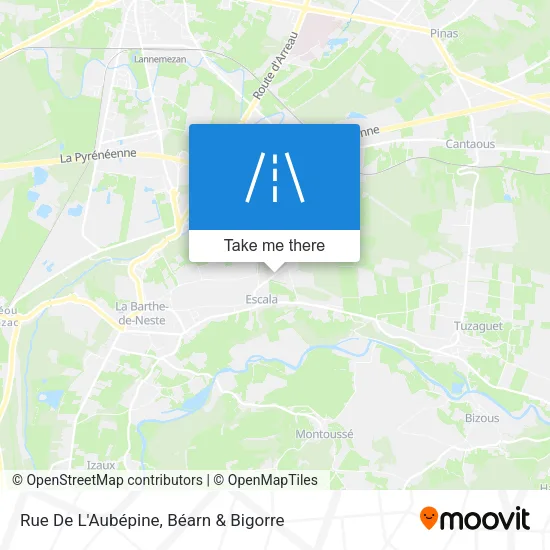 Rue De L'Aubépine map