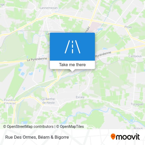 Rue Des Ormes map