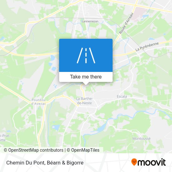 Chemin Du Pont map