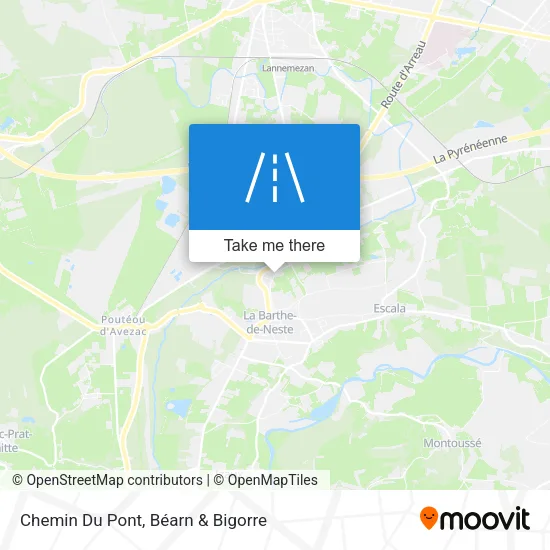 Chemin Du Pont map