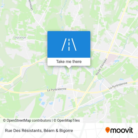 Rue Des Résistants map