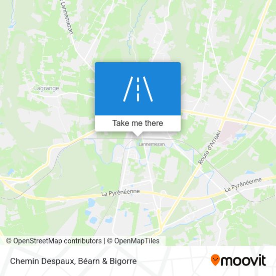 Chemin Despaux map