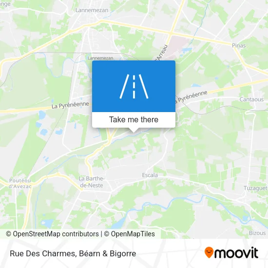 Rue Des Charmes map