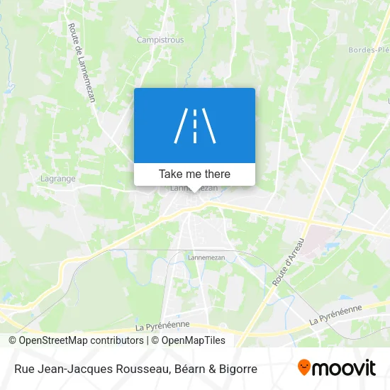 Rue Jean-Jacques Rousseau map