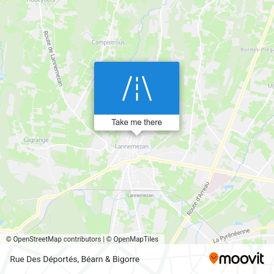 Rue Des Déportés map