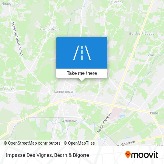 Impasse Des Vignes map