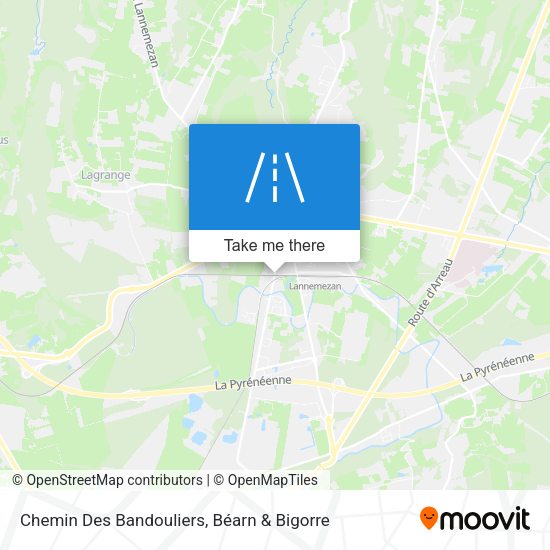 Chemin Des Bandouliers map