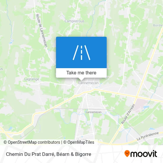Chemin Du Prat Darré map