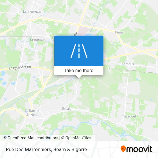 Rue Des Marronniers map