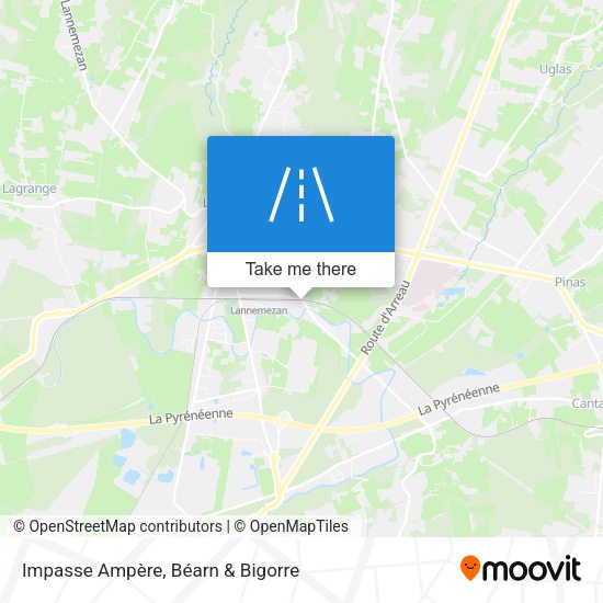 Impasse Ampère map