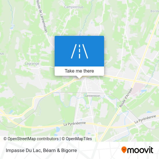 Impasse Du Lac map