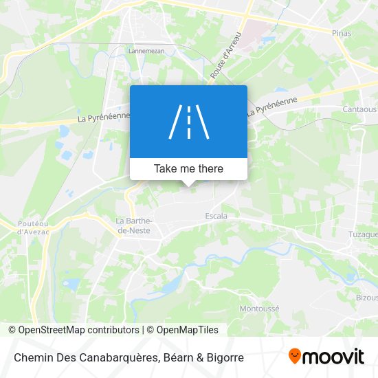 Chemin Des Canabarquères map