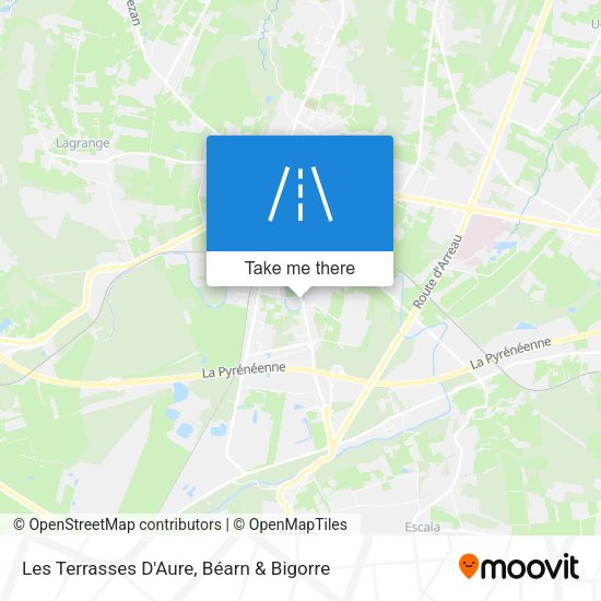 Les Terrasses D'Aure map