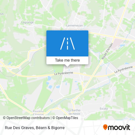Rue Des Graves map