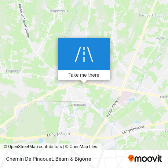 Chemin De Pinaouet map