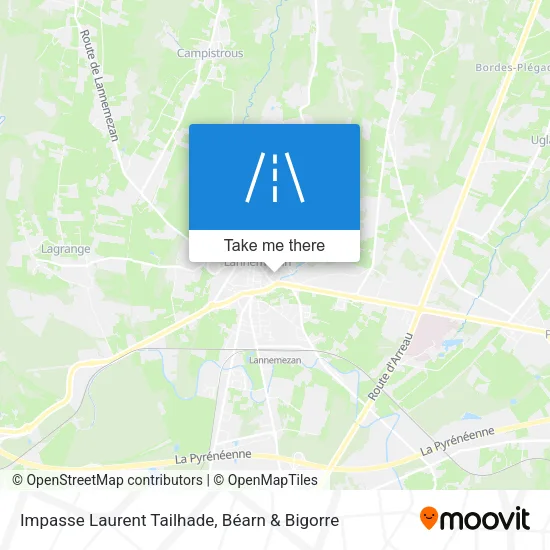 Impasse Laurent Tailhade map