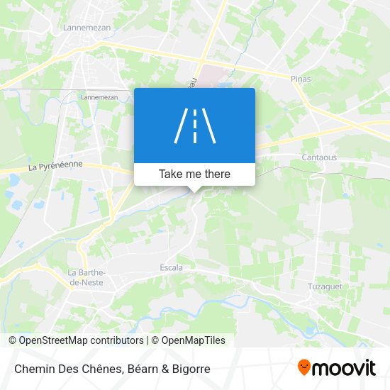 Chemin Des Chênes map