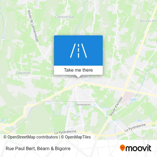 Rue Paul Bert map