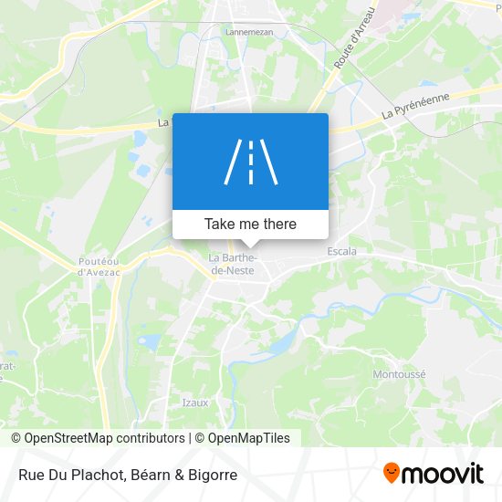 Rue Du Plachot map