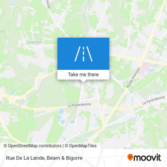 Rue De La Lande map