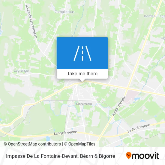 Impasse De La Fontaine-Devant map