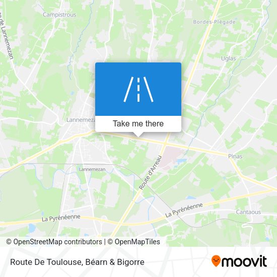 Route De Toulouse map