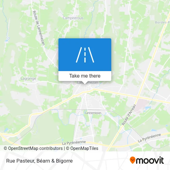 Rue Pasteur map