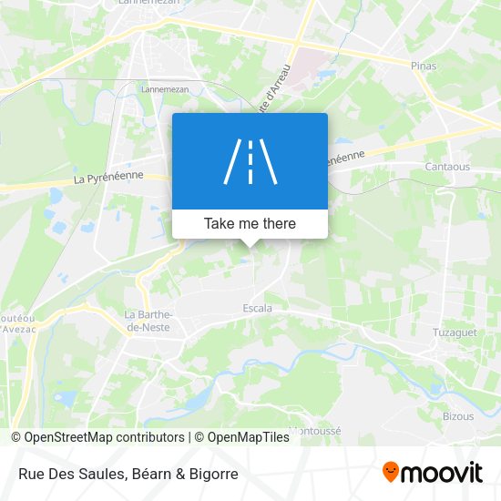 Rue Des Saules map