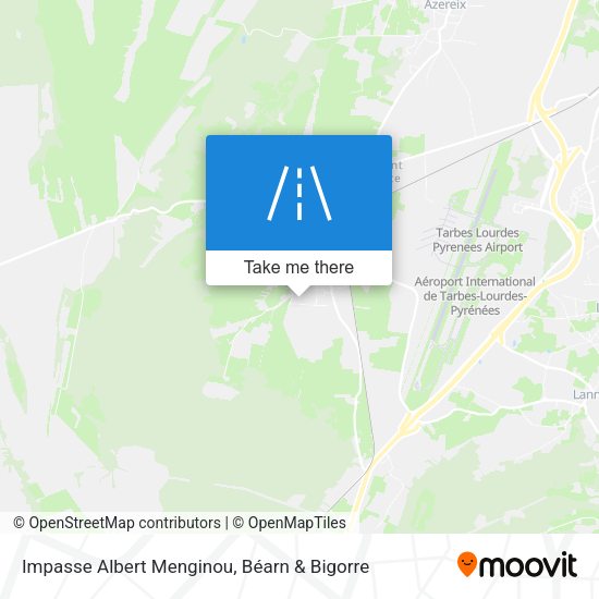 Impasse Albert Menginou map