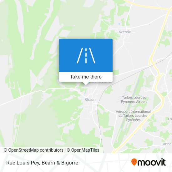 Rue Louis Pey map