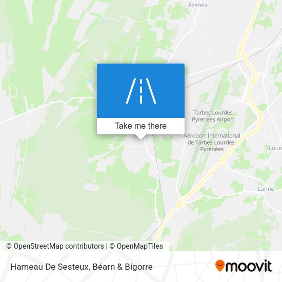 Hameau De Sesteux map