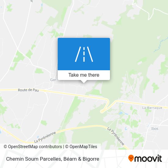 Chemin Soum Parcelles map